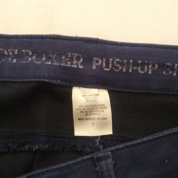 Joe Boxer women's size 7 navy blue skinny jeans - Picture 11 of 12